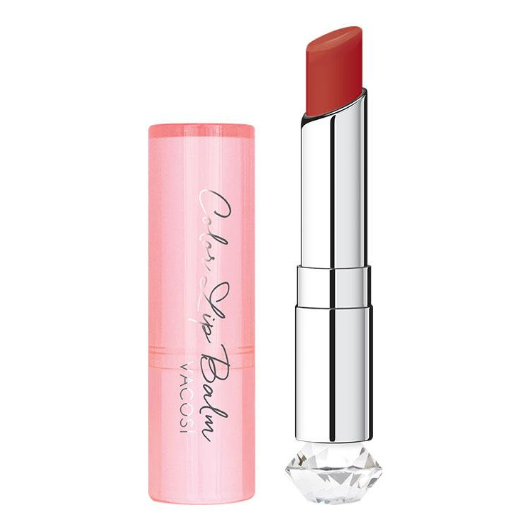 Son Dưỡng Vacosi Natural Color Lip Balm 3g #RD 07 Lady Cotta