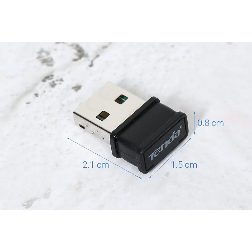 USB Wifi 150Mbps Tenda W311MI Đen - HÀNG CHÍNH HÃNG