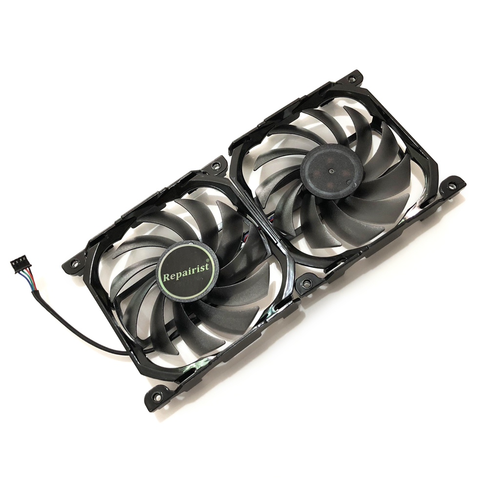 2pcs/set Inno GTX1070TI/1070 GPU VGA Card Cooler Cooling Fan Replacement For GEFORCE GTX 1070 GTX1070 TI X2 V2 Graphics