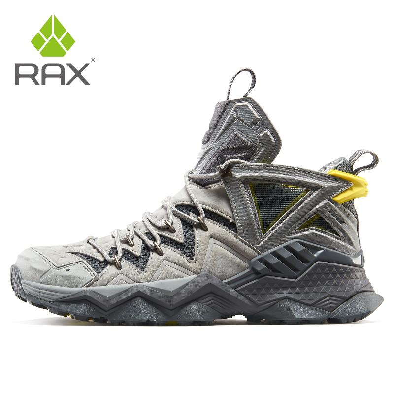 Rax Da Giày Đi Bộ Đường Dài Nam Chống Thấm Nước Leo Núi Ngoài Trời, Cắm Trại Săn Bắn Giày Đi Bộ Giày Chiến Thuật Boot Thể Thao Antle Giày Color: Beige Shoe Size: 44
