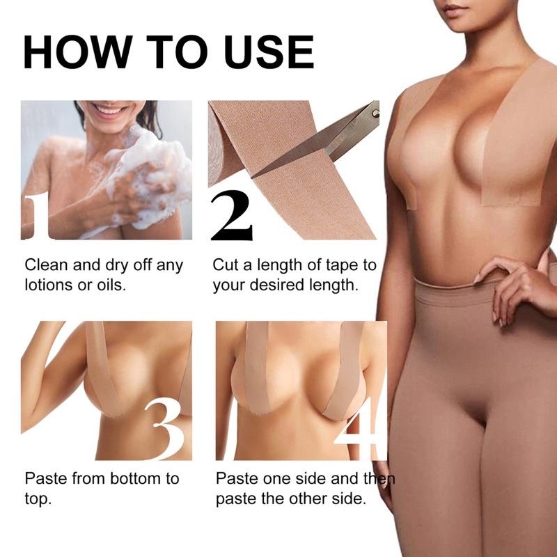 Cuộn Băng Dán Nâng Ngực Đa Năng 5cmx5M