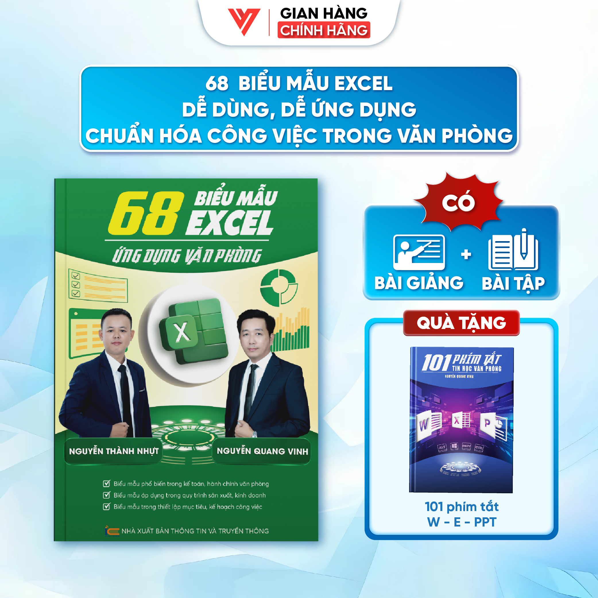 Sách 68 Biểu Mẫu Excel Ứng Dụng Văn Phòng Bí Quyết Tăng Hiệu Quả Công Việc