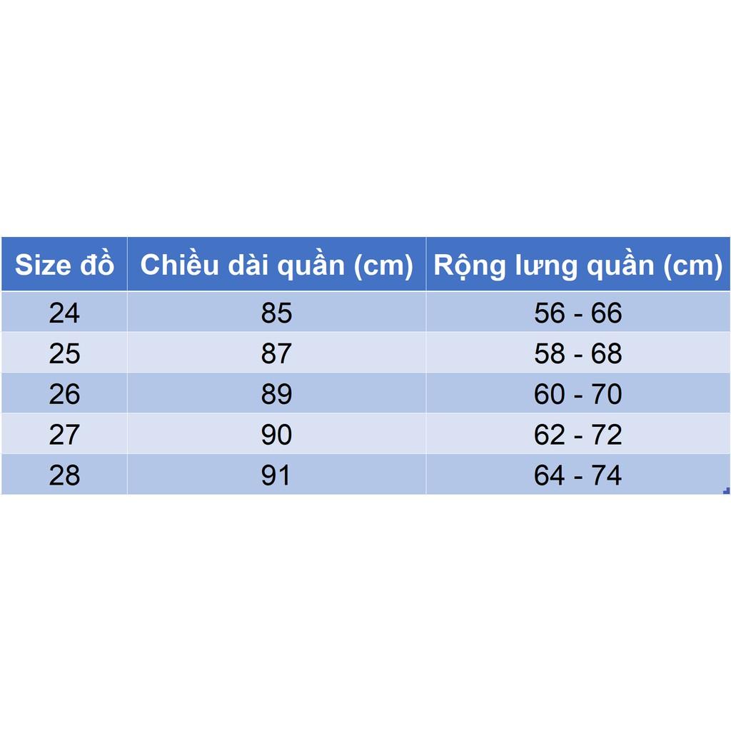 Quần jean dài cho bé trai size cồ