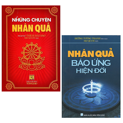 Bộ 2 Cuốn Sách Những Chuyện Nhân Quả: Những Chuyện Nhân Quả + Nhân Quả Báo Ứng Hiện Đời 