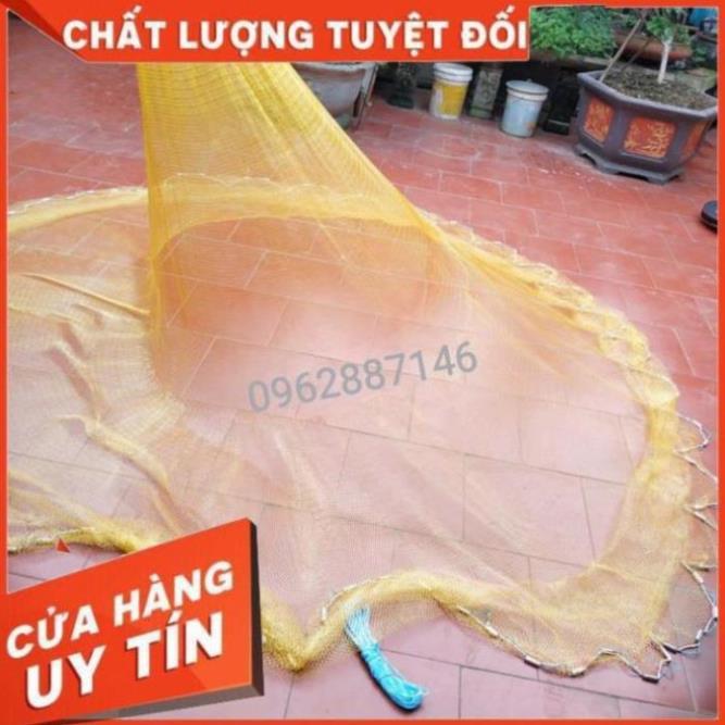 siêu rẻ- Chài Bắt Cá 4kg Bung 6m Loại 1 Chất Dù Siêu Bền Hàng Thái Lan