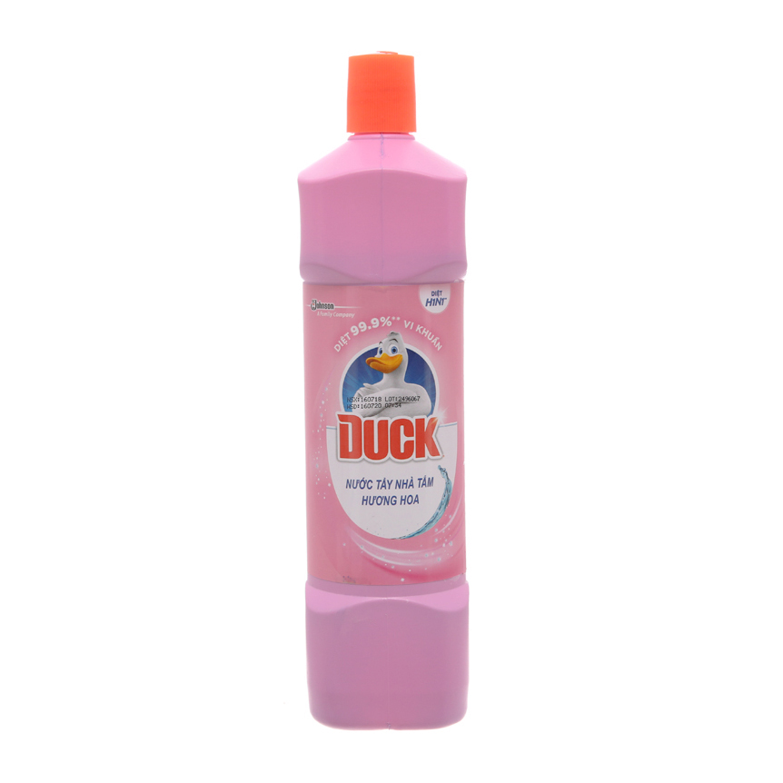 Chai Tẩy Rửa Nhà Tắm DUCK Hương Hoa 900ml