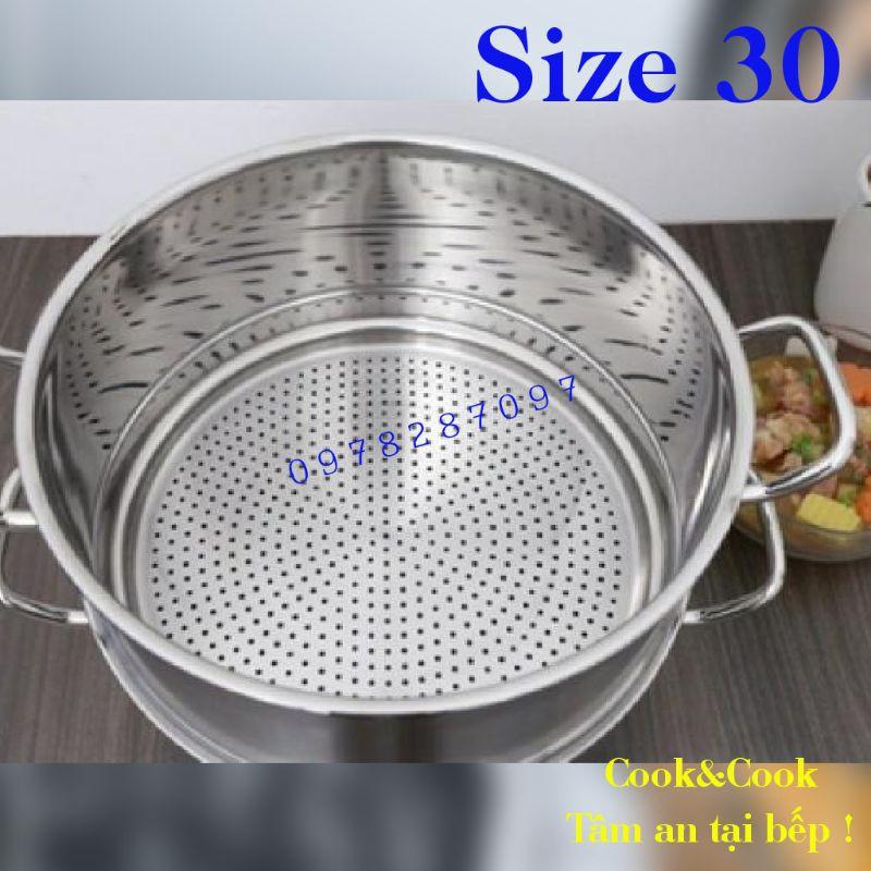 Ngăn xửng hấp inox size 30 Đồ xôi, hấp bánh