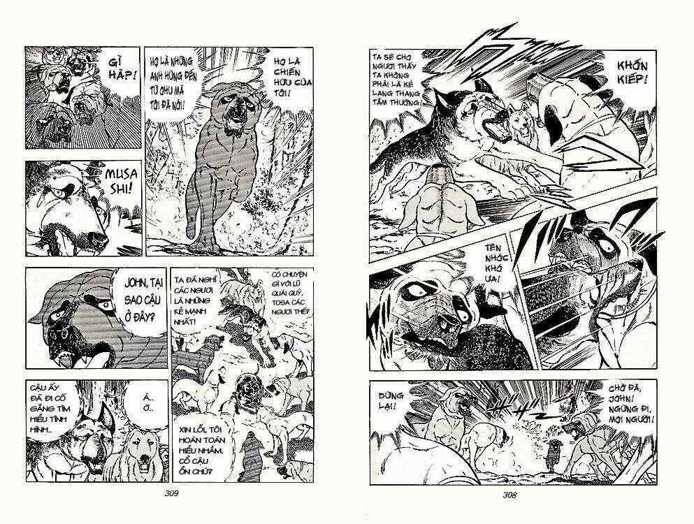 chú chó có nghĩa - ginga nagareboshi gin chapter 23 18