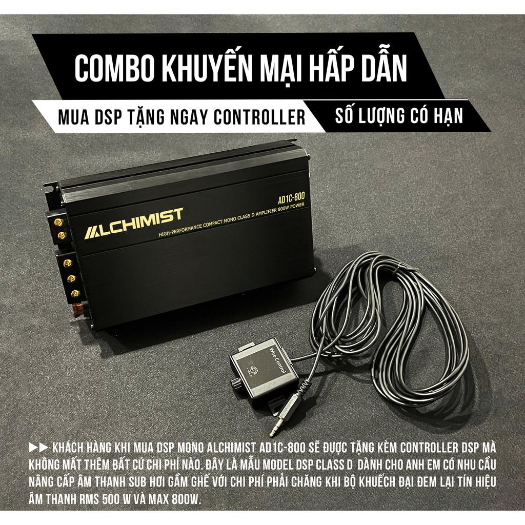Bộ Khuếch Đại DSP Alchimist AD1C-800, DSP mono 1 kênh Class D - Max 800 W nội thất Ô tô