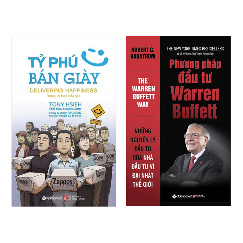 Combo Tỷ Phú Bán Giày (Tái Bản 2018) + Phương Pháp Đầu Tư Warren Buffett (Tái Bản 2018)(2 Cuốn)