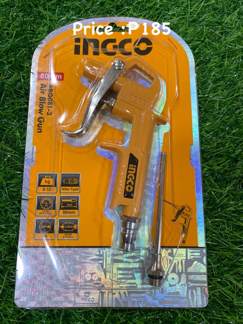 SÚNG THỔI KHÍ NÉN DÀI 80MM INGCO ABG081-3 - HÀNG CHÍNH HÃNG