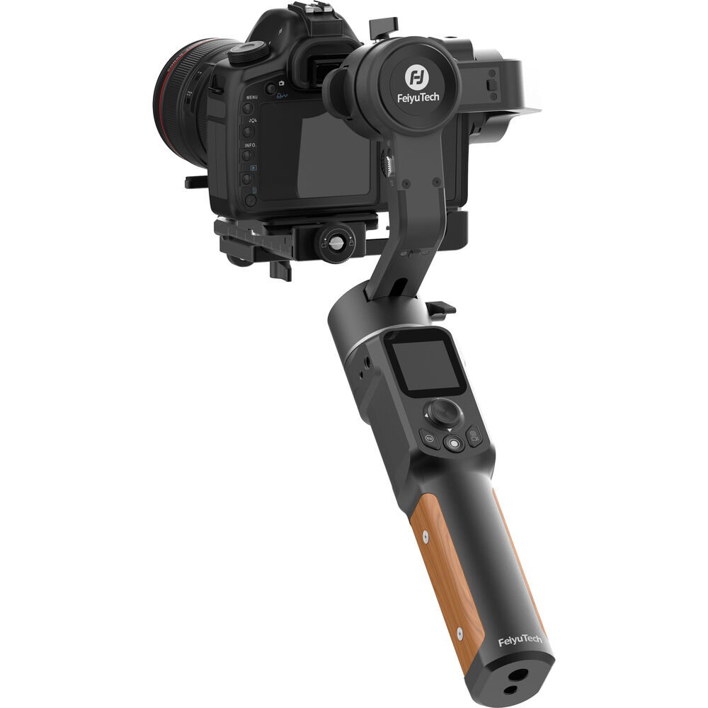 Feiyu AK2000C Gimbal - Tay Cầm Chống Rung Chuyên Dụng Cho Máy Ảnh, Tải Trọng 2.2 Kg [Tặng Báng Cầm] - Hàng Chính Hãng