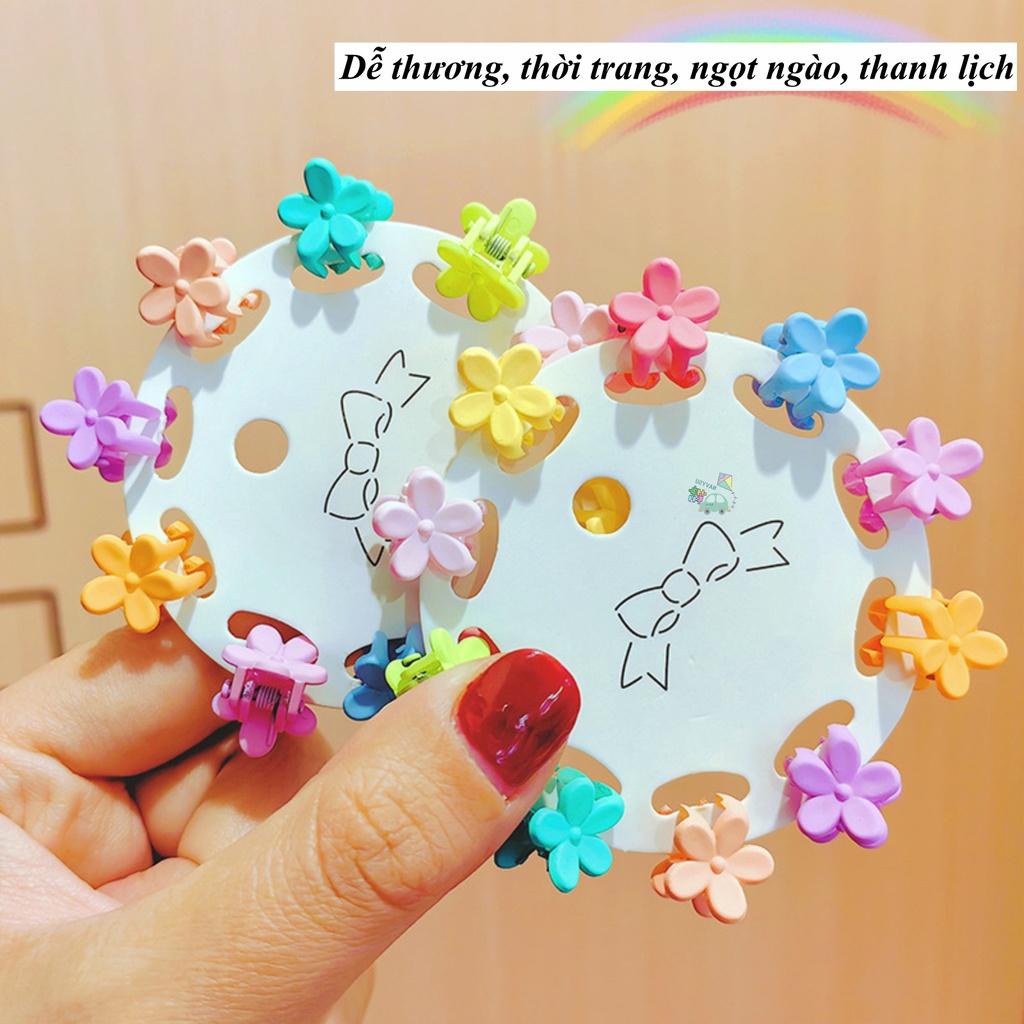 Set 10 Kẹp Tóc Mini Phong Cách Hàn Quốc Thời Trang Xinh Xắn Cho Bé Gái Phụ Kiện Tóc Bé Gái
