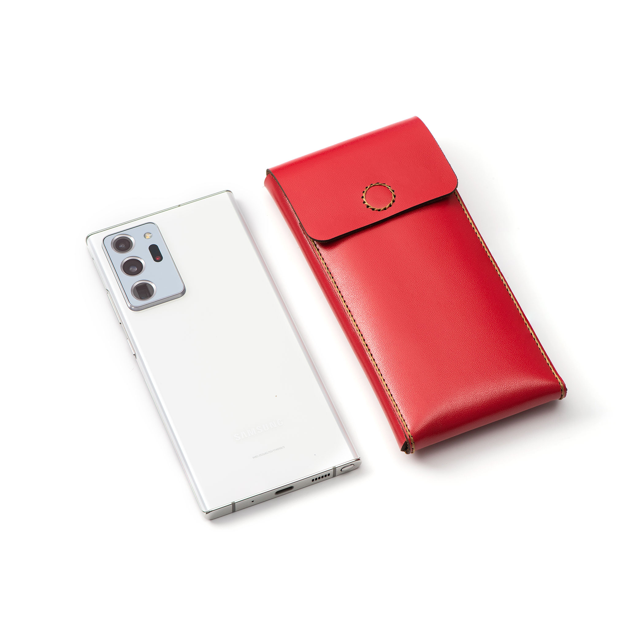 BAO DA SAMSUNG GALAXY NOTE 20 ULTRA / 5G NẮP DỌC - CHÍNH HÃNG KHACTEN.COM