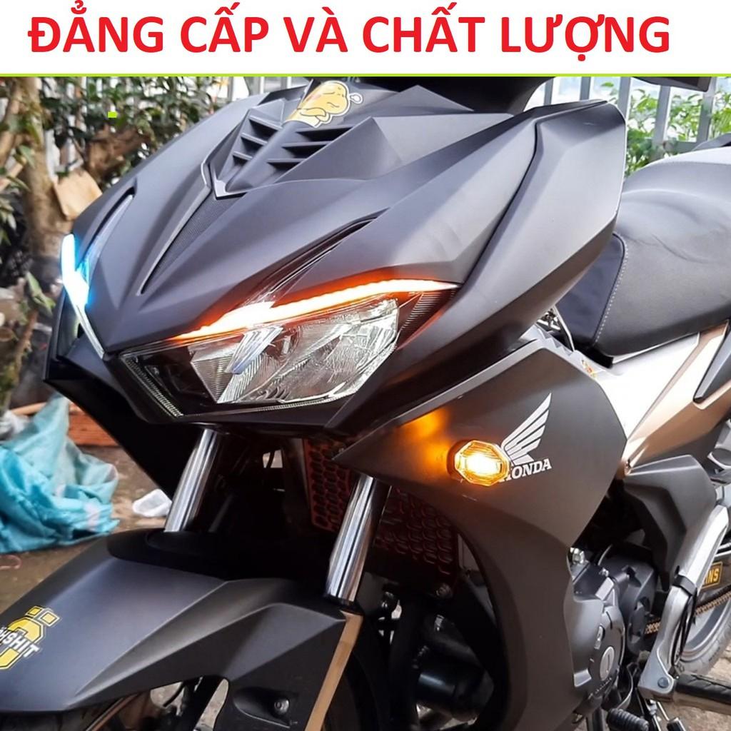 BỘ 2 DÂY LED AUDI TRANG TRÍ XINHAN XE MÁY Ô TÔ LOẠI TỐT SIÊU ĐẸP