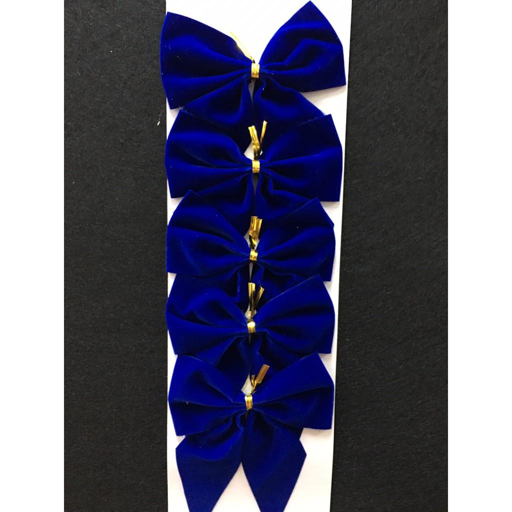 NOEL - BỊCH 5 CÁI - NƠ LỚN TREO TRANG TRÍ NOEL