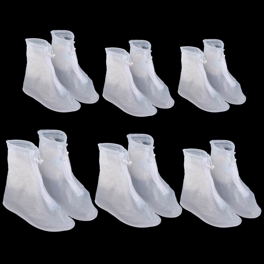 Waterproof Rain Boot Cover Unisex Reusable Rain Snow Galoshes S