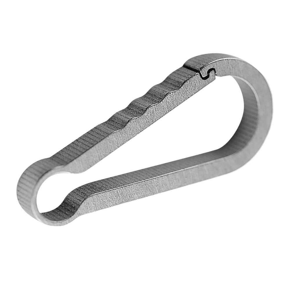 Móc Khóa Hợp Kim Titan Khóa Mùa Xuân Snap Hook Clip Ngoài Trời