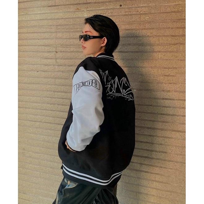 Áo khoác bomber dù chữ G unisex nam nữ form rộng 2 lớp Chống Nắng Siêu Hot Jacket Bomber