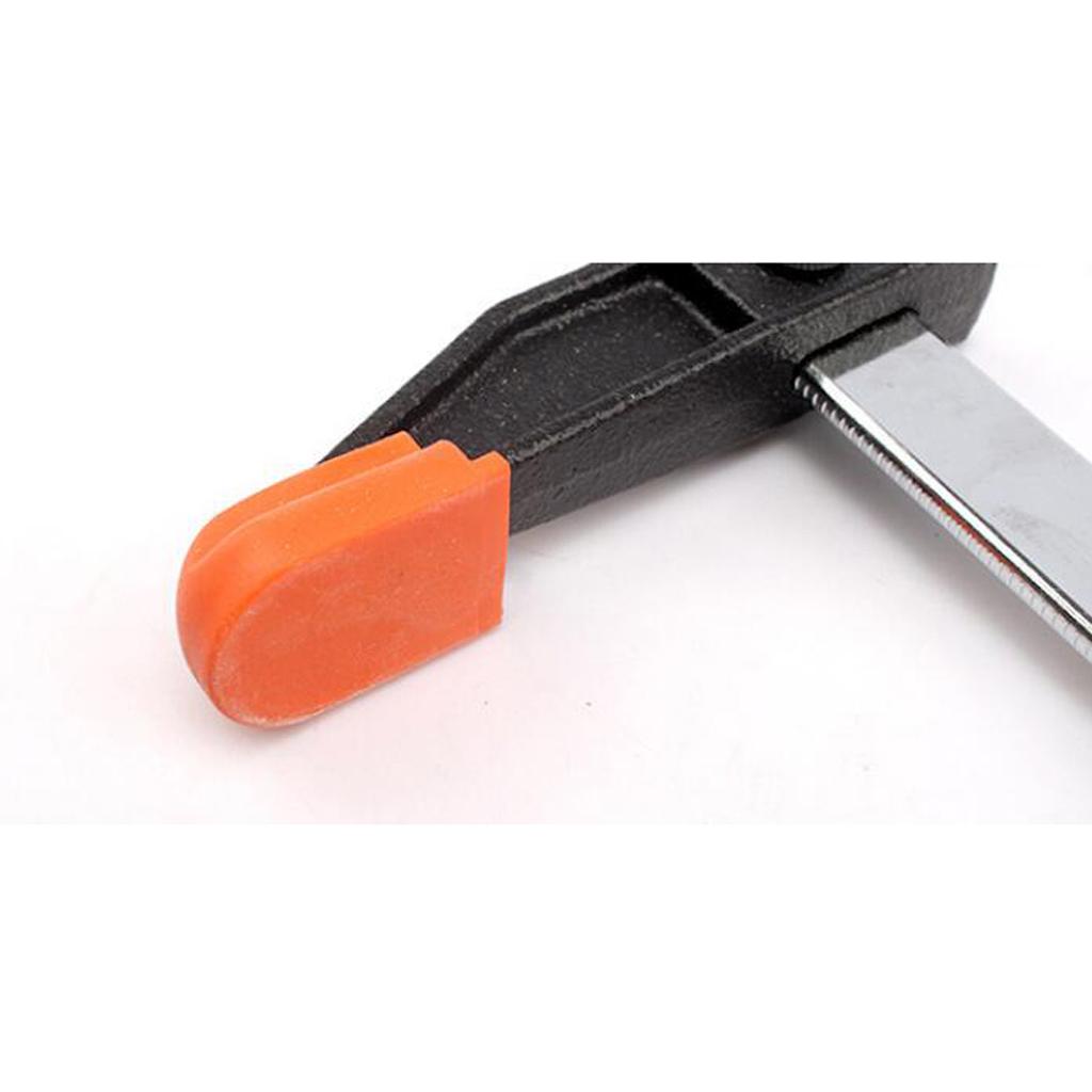 Wood Working Bar F Clamp Grip Ratchet Release Squeeze DIY Hand Gadget 6"