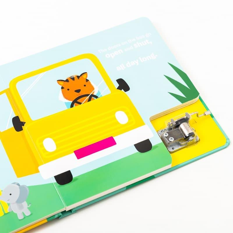 Wind Up Music Box Book - The Wheels On The Bus