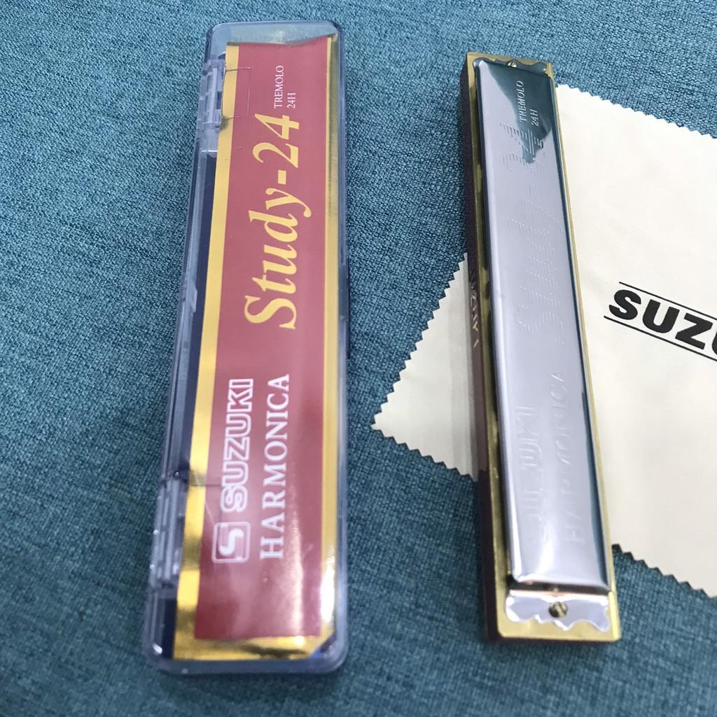 Kèn Harmonica tremolo Suzuki Study-24 Hamonica suzuki