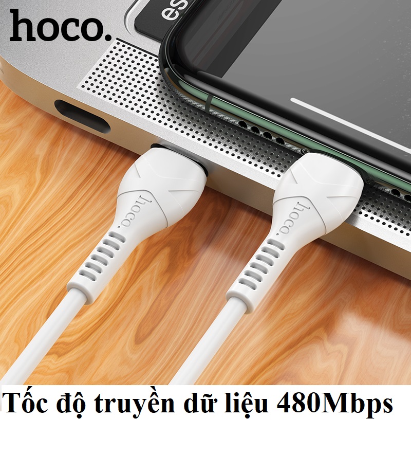 [ C to L ] Cáp sạc và truyền dữ liệu PD20W cho điện thoại iP hoco  X55 _ Hàng chính hãng