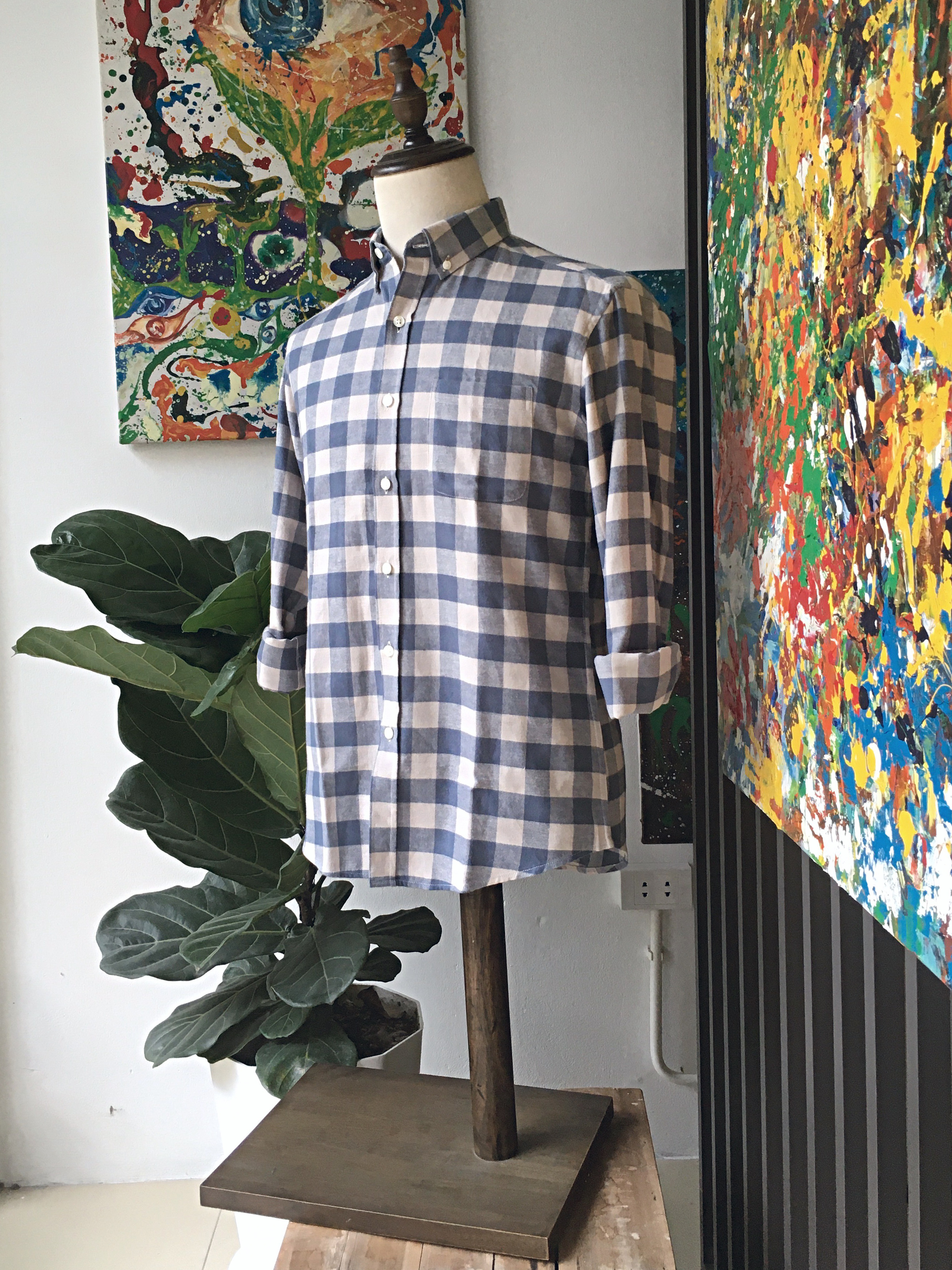 Áo sơ mi caro Nam - FLANNEL SHIRT Ngầu Store chất liệu cotton dạ mềm mại, thoáng