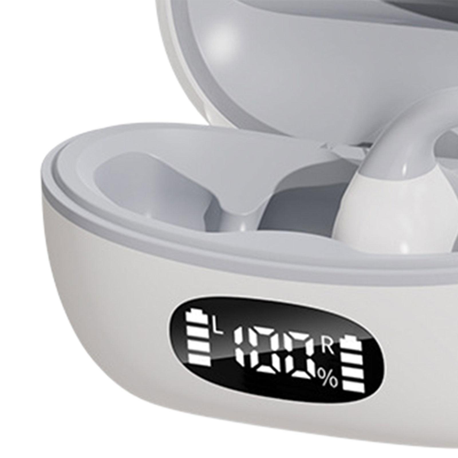 Clip on Open Ear Headphones Wireless Sport Earbuds for Gym Running Workout