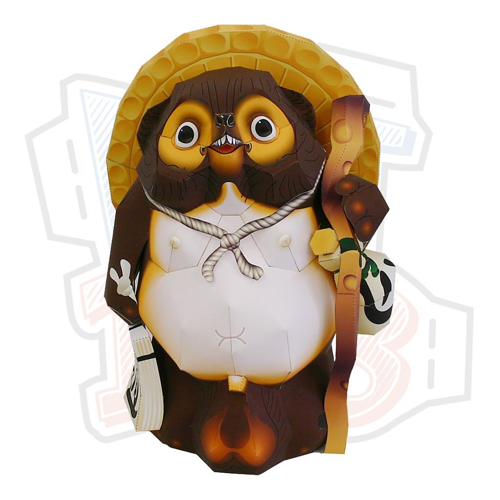 Mô hình giấy Nhật Bản Shigaraki Tanuki