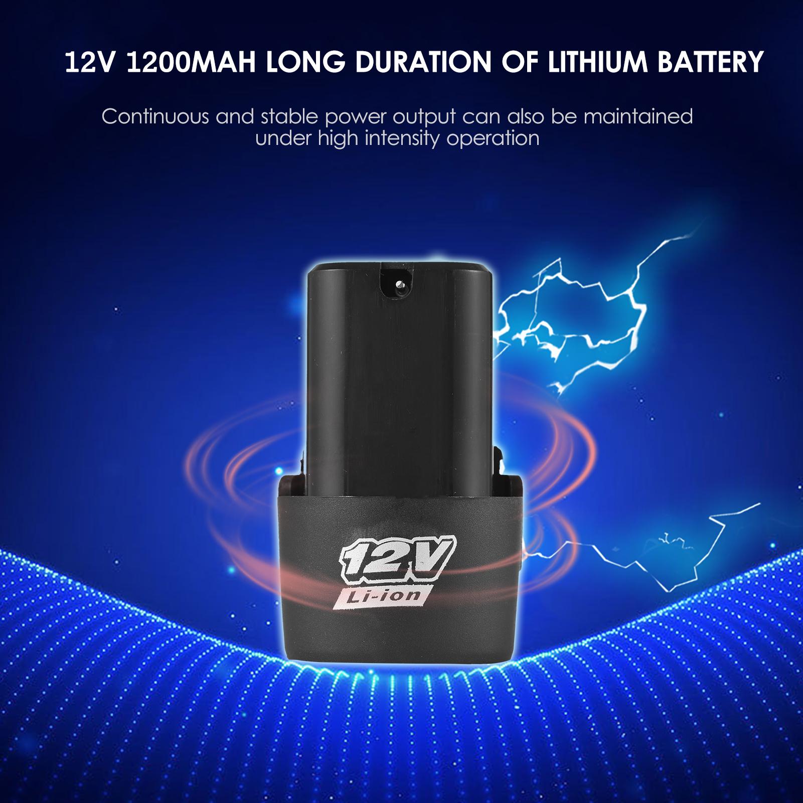 12V Cordless Angle Grinder Tool Kit Portable Lithium Electric Angle Grinder 19500rpm Mini Rechargeable Power Cutter with 2pcs Batteries 2pcs Grinding Discs for Grinding Polishing Cutting Rust Removing