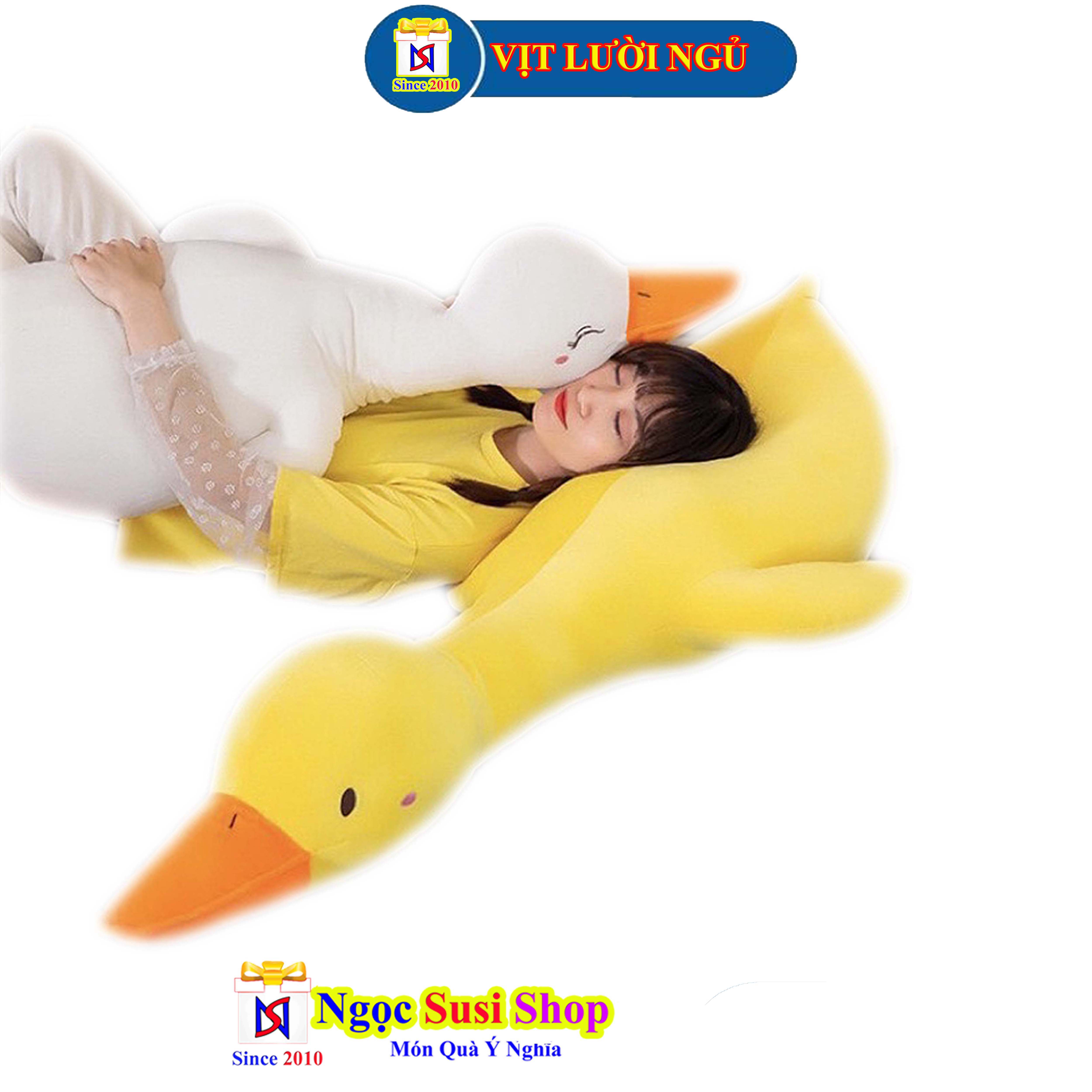 THÚ BÔNG VỊT TIKTOK LƯỜI NGỦ TRẦM CẢM KHỔNG LỒ