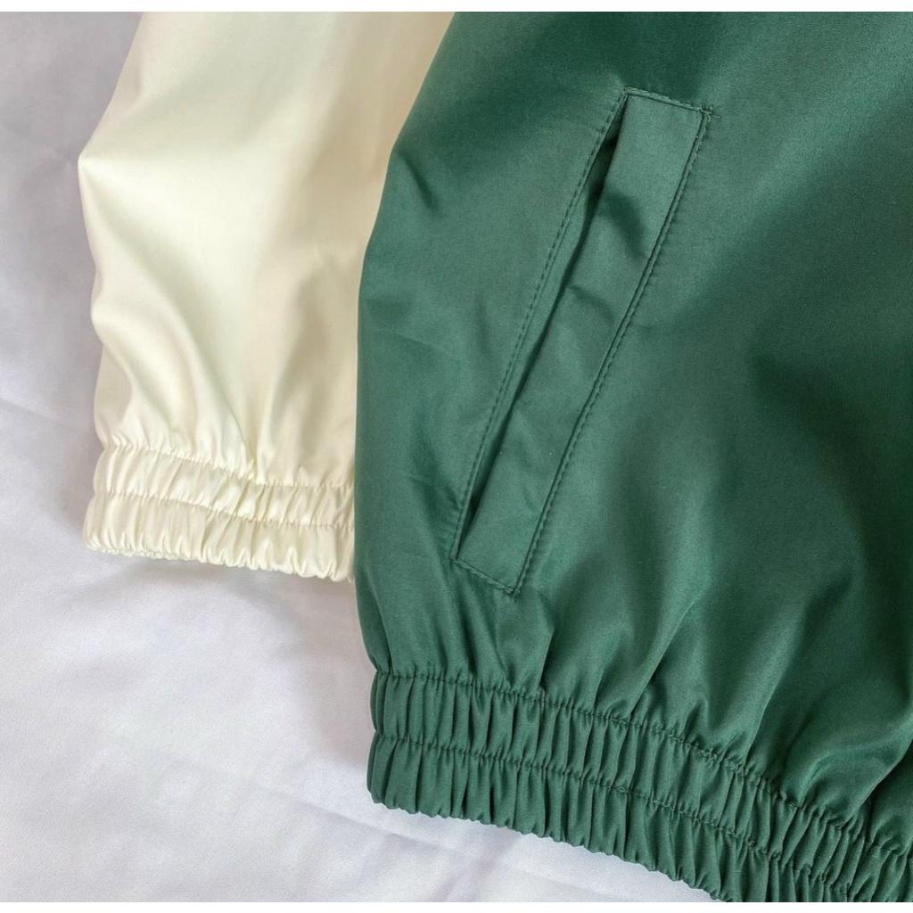 Áo Khoác Dù Cổ Bẻ Unisex SWEEDER Vải Dù 2 lớp Phối Màu Đa Sắc Ullzang Hàn Quốc Cá tính Hot Trend Mới
