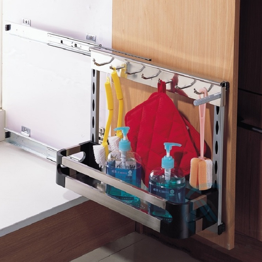 Kệ Để Chất Tẩy Rửa GROP - INOX 304 Bảo Hành Vĩnh Viễn- Có Thợ Lắp Đặt
