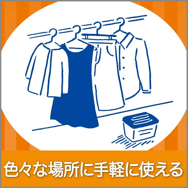 Set 03 hộp hút ẩm than hoạt tính Charcoal Dry Pet 420ml - Hàng nội địa Nhật Bản