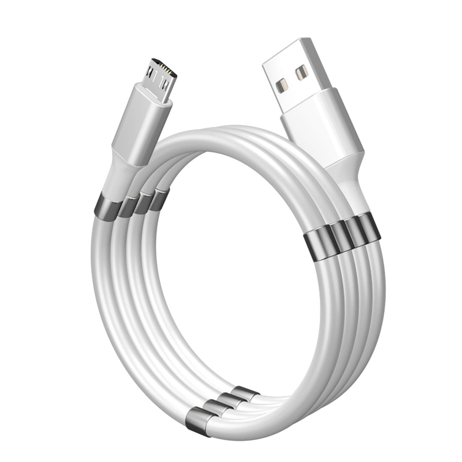2.4A Magnetic 5.9ft Data Cord Durable Accessories Super Organized