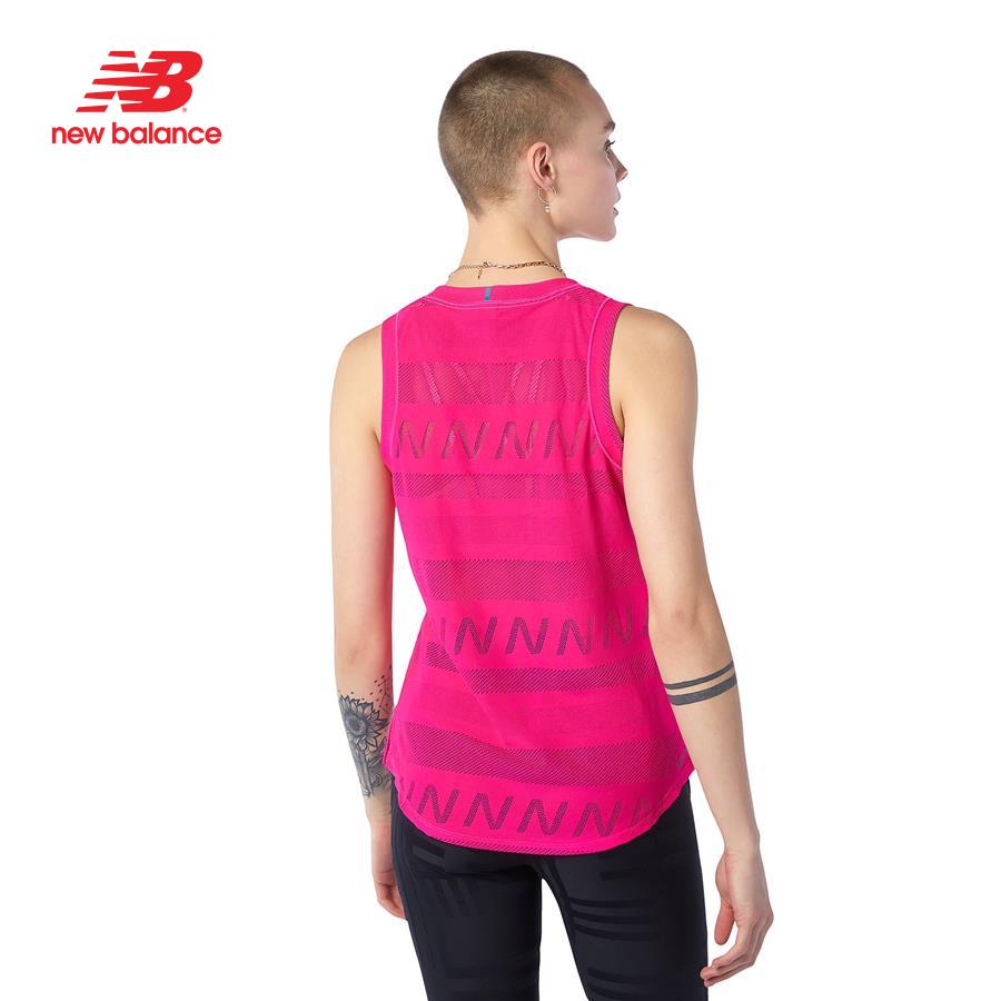 Áo ba lỗ thể thao nữ New Balance Q Speed Jacquard - WT13276PGL (form quốc tế)