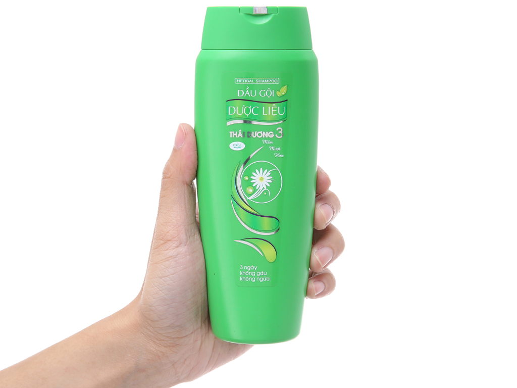 Dầu Gội Dược Liệu Thái Dương 3 Hương Lá (200ml)