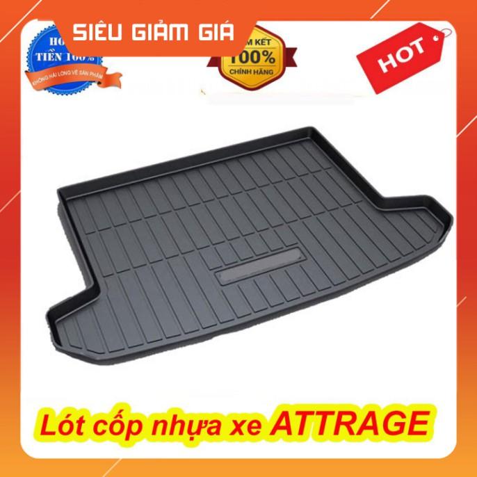 Sản Phẩm Lót Cốp Nhựa Xe Attrage 2018 2019 2020 Loại Nhựa Dẻo Ko Mùi Hàng Cao Cấp