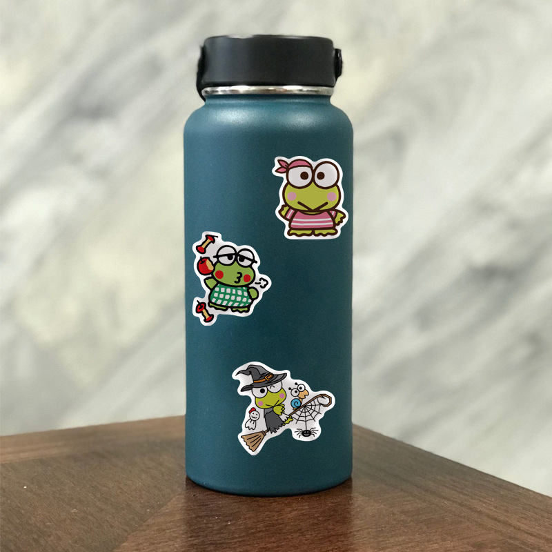 Bộ 20 sticker chống thấm nước trang trí mũ bảo hiểm, đàn, guitar, ukulele, điện thoại laptop, dán sticker macbook sticker chủ đề nước uống