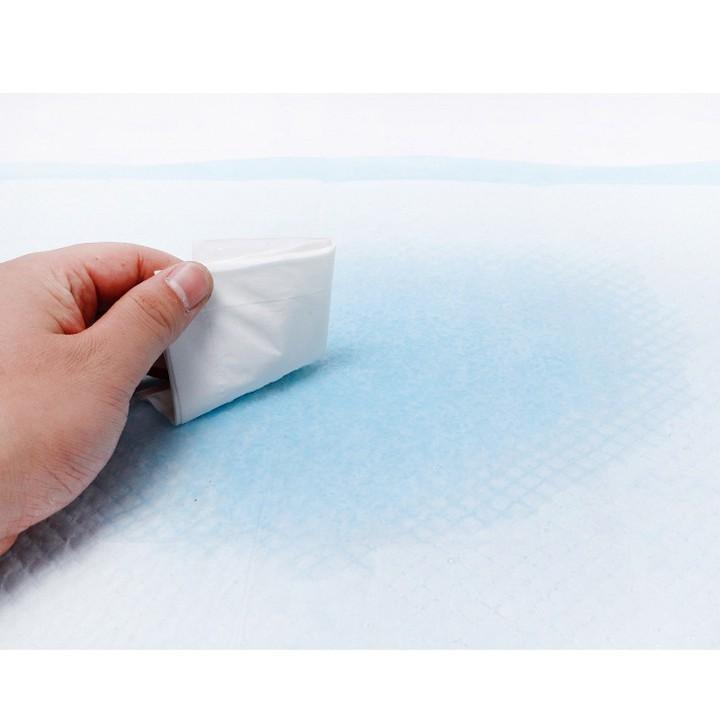 Tấm lót vệ sinh cho chó mèo Ngáo Và Gâu Đần kích cỡ 33x45cm (bịch 100 tấm)
