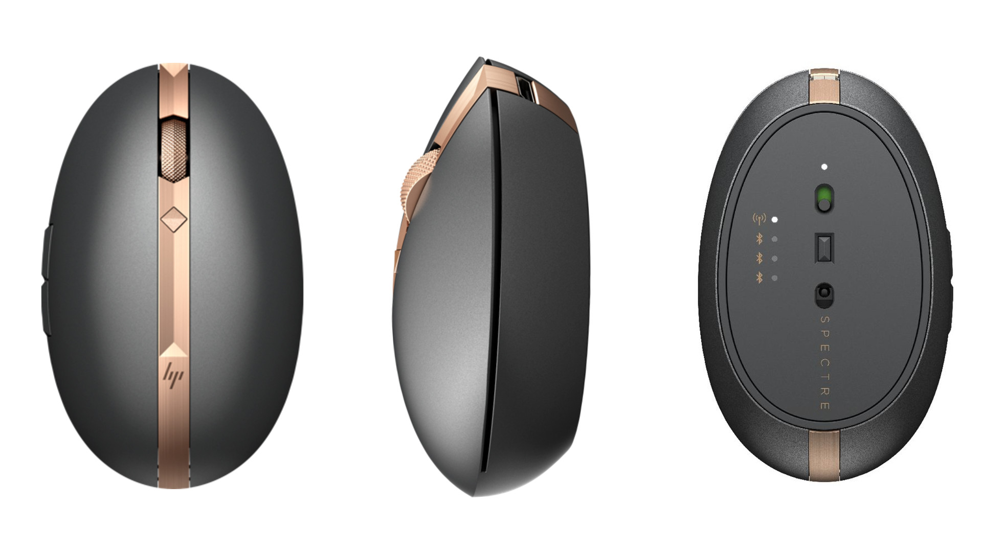 Chuột Bluetooth HP Ash Silver Spectre Mouse 700 A/P_3NZ70AA - Hàng Chính Hãng