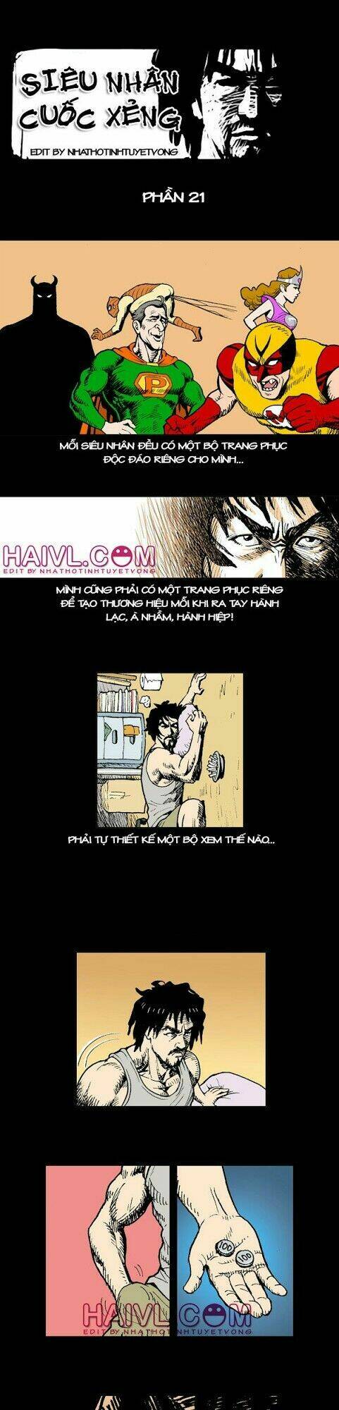 siêu nhân cuốc xẻng chapter 21 1