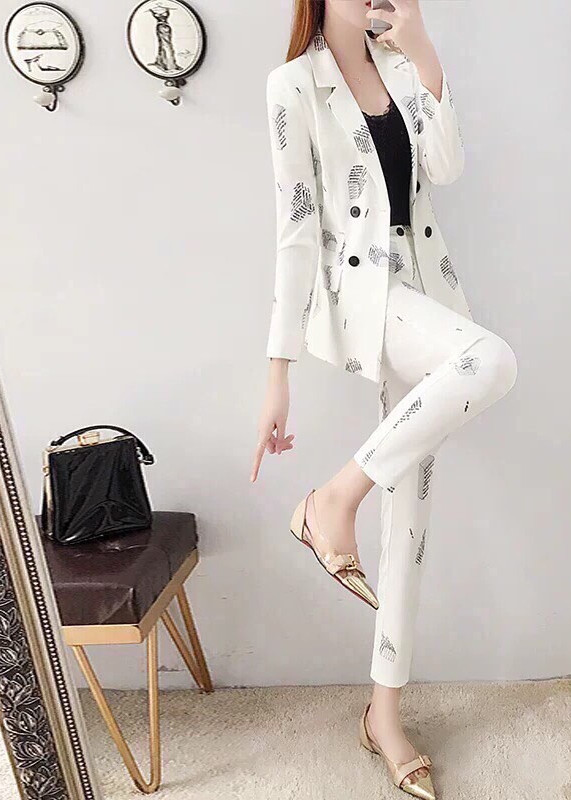 SET BỘ VEST PHỐI NÚT SANG TRỌNG - SD860