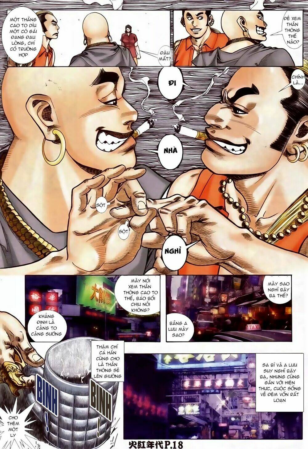 hỏa hồng niên đại hắc cốt đường chapter 92 16