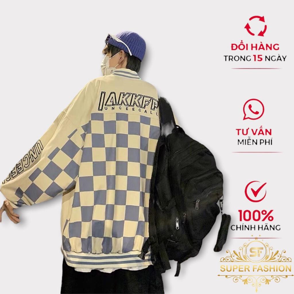 Áo Khoác Dù Bomber Nam Nữ in Chữ U Phong Cách Thời Trang Trend FASHION