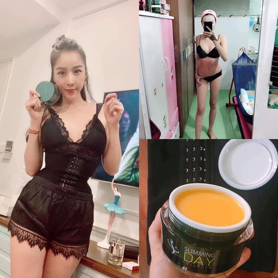 Kem Tan Mỡ Bụng Slimming Day Collagen Olive Thế Hệ Mới - Tan Mỡ Mờ Rạn Hiệu Quả Slimming Care