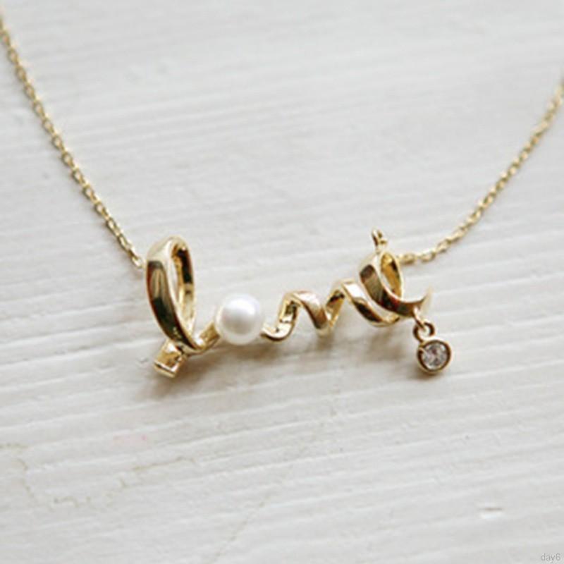 Dây chuyền chữ LOVE xinh xắn cho nữ mã số SP OH7245
