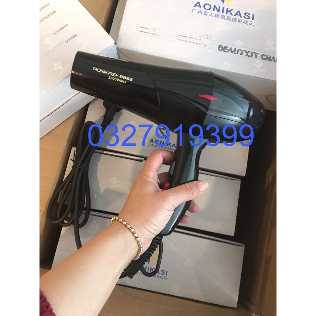 Máy sấy tóc 2 chiều nóng lạnh cao cấp AONIKASI 8868 - Công suất lớn 2300W kèm t