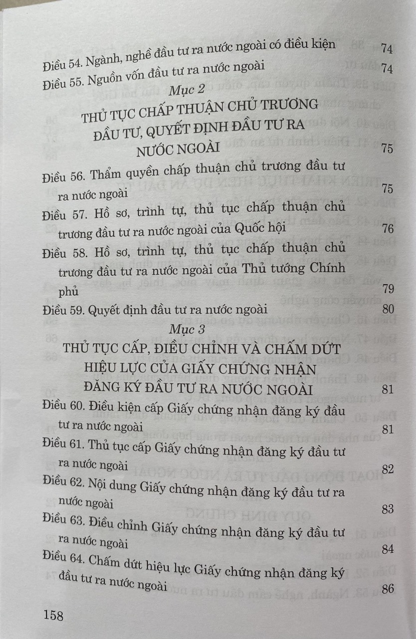 Luật Đầu Tư năm 2020 ( Sửa đổi, bổ sung năm 2020, 2022, 2023,2024 )